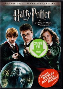 HARRY POTTER AND THE ORDER OF THE PHOENIX - ZÜMRÜDÜANKA YOLDAŞLIĞI - 2 DVD 2.EL