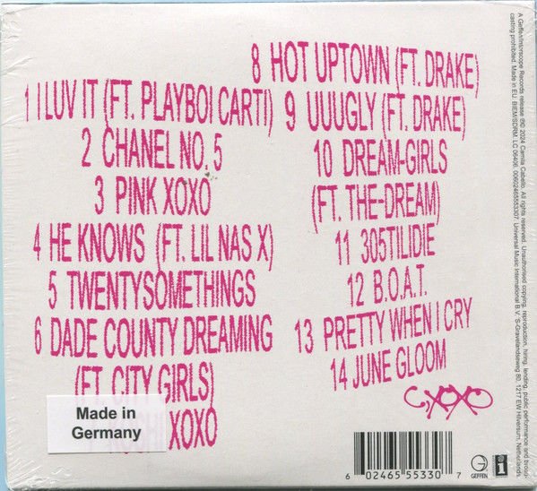 CAMILA CABELLO - C,XOXO (2024) - CD DIGIPACK AMBALAJINDA SIFIR