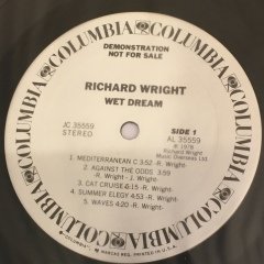 RICHARD WRIGHT - WET DREAM 1978 PROMO 2.EL PLAK