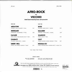 VECCHIO - AFRO-ROCK (1971) - LP 2023 REMASTERED REISSUE SIFIR PLAK