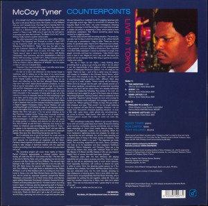 MCCOY TYNER – COUNTERPOINTS (LIVE IN TOKYO) (2004) LP SIFIR PLAK