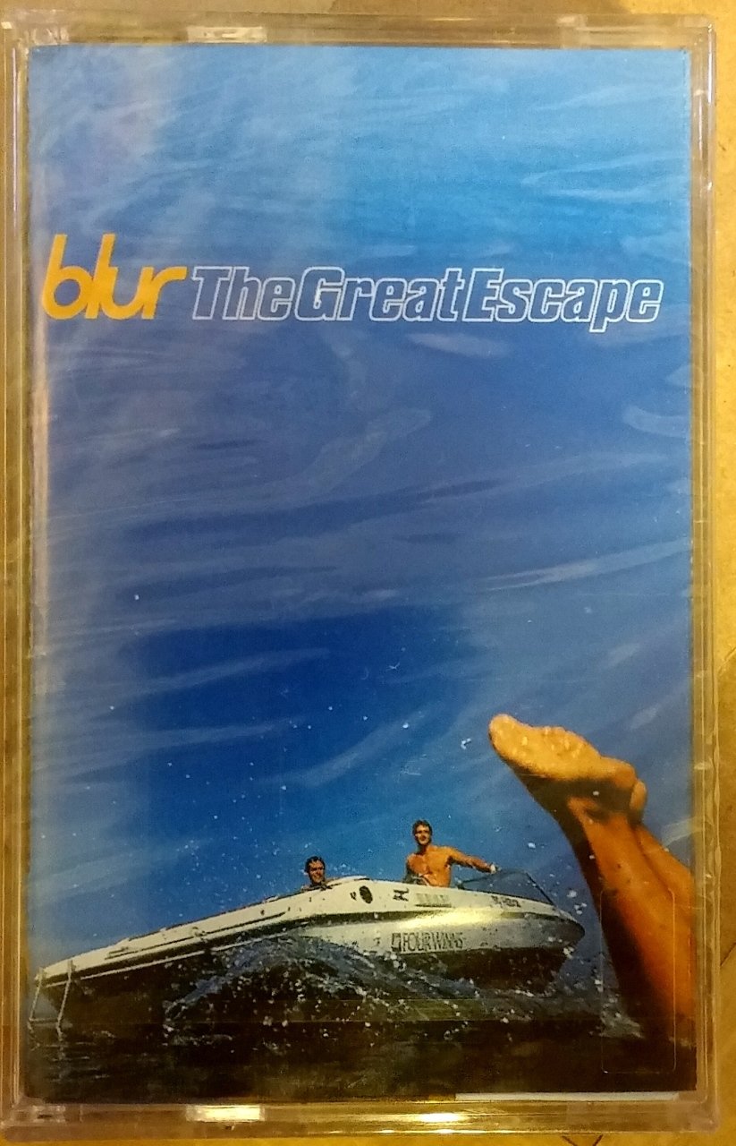 BLUR - THE GREAT ESCAPE CASSETTE 1995 MADE IN TURKEY ''NEW''