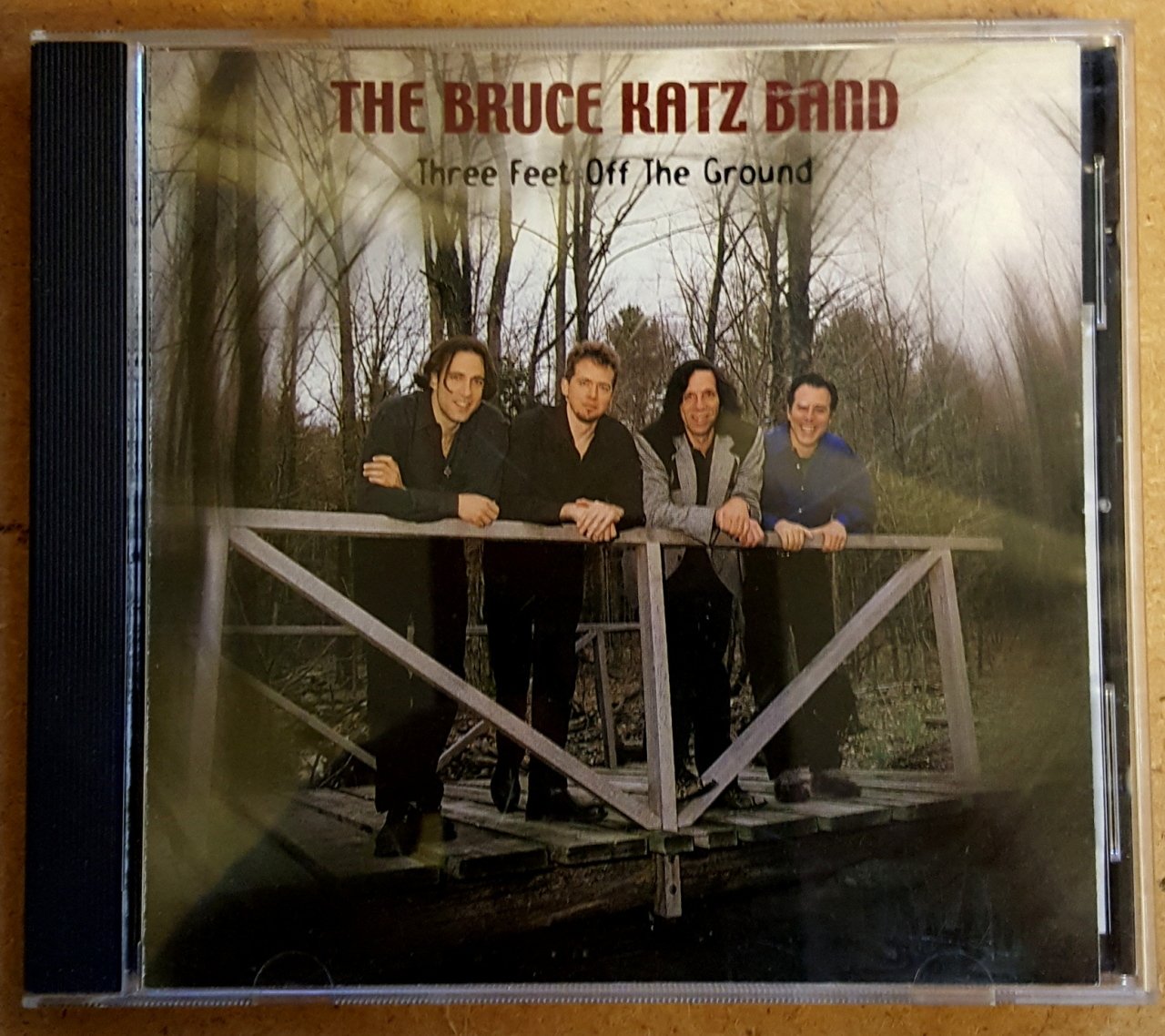 BRUCE KATZ BAND (2000) THREE FEET OFF THE GROUND CD JAZZ BLUES FUSION 2.EL