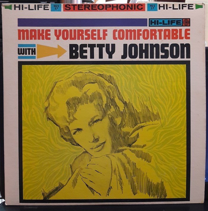 BETTY JOHNSON - MAKE YOURSELF COMFORTABLE - PLAK 2.EL