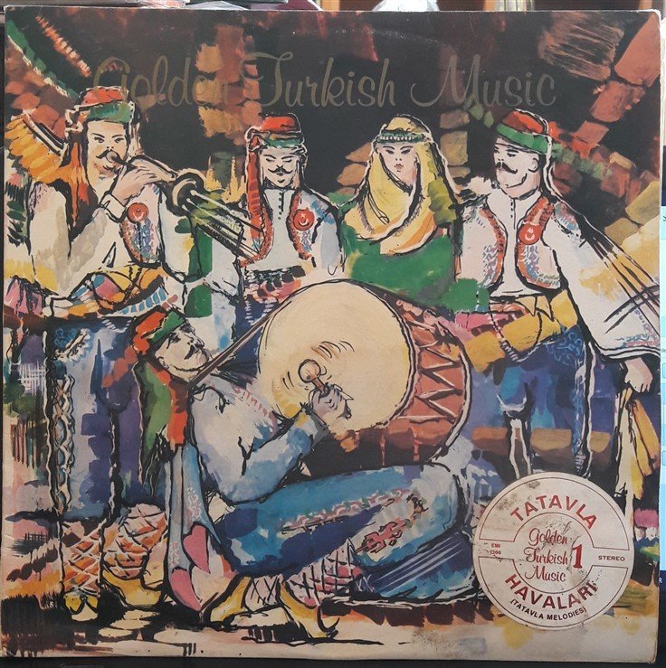 GOLDEN TURKISH MUSIC TATAVLA VOL.1 - LP 2.EL