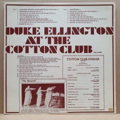 DUKE ELLINGTON - AT THE COTTON CLUB - LP 2.EL PLAK