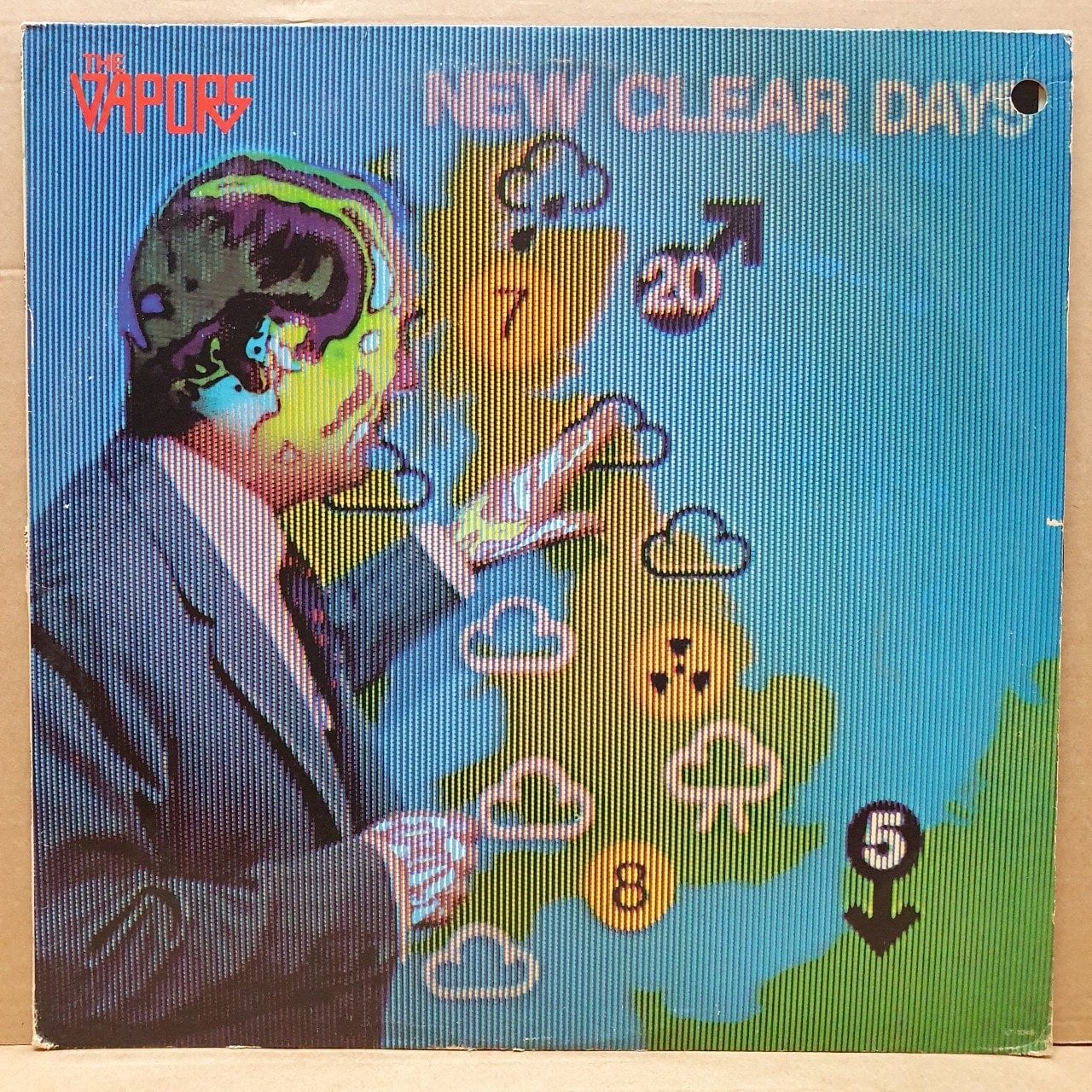 THE VAPORS - NEW CLEAR DAYS (1980) - LP 2.EL PLAK