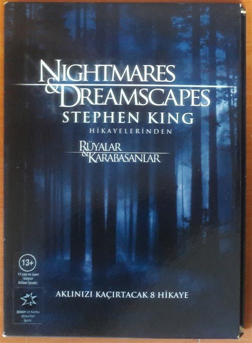 NIGHTMARES & DREAMSCAPES - STEPHEN KING HİKAYELERİNDEN RÜYALAR & KARABASANLAR - 3DVD 2.EL