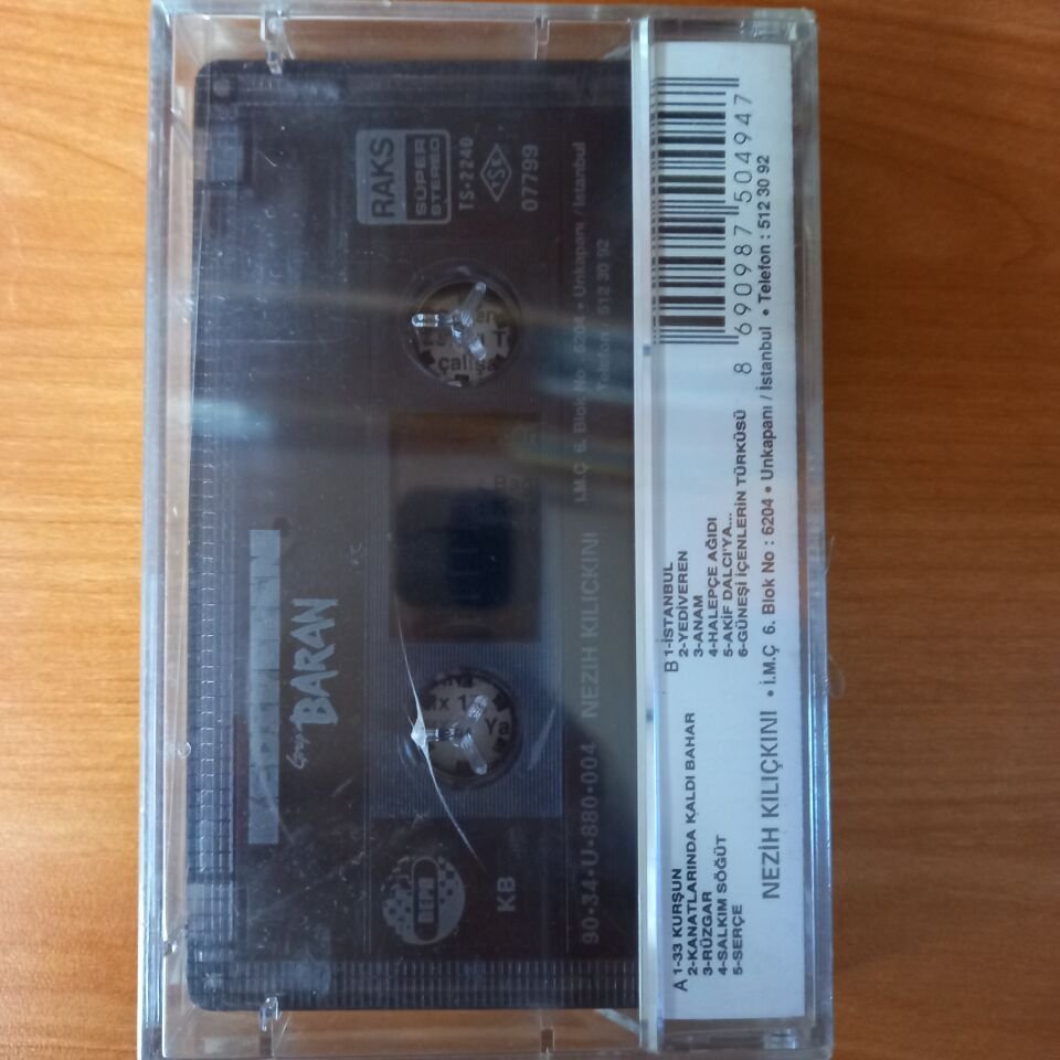 GRUP BARAN - YEDİVEREN (1990) - KASET SIFIR