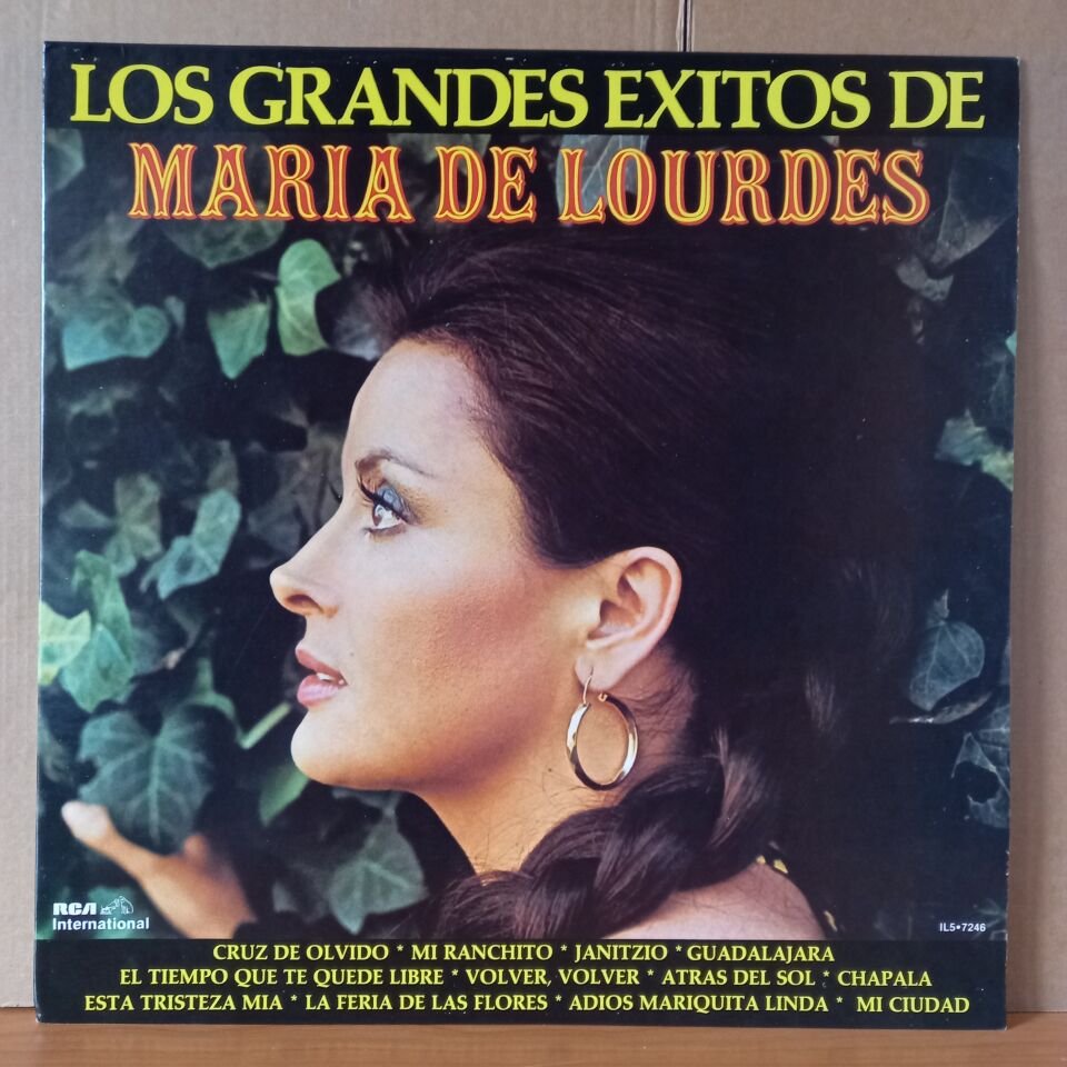 LOS GRANDES EXITOS DE MARIA DE LOURDES (1983) - LP 2.EL PLAK