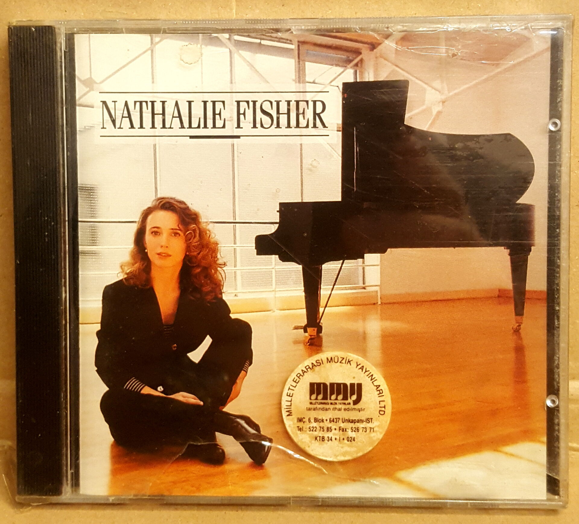 NATHALIE FISCHER - NATHALIE FISCHER (1994) - CD SMOOTH ROMANTIC PIANO NEW AGE MODERN CLASSICAL JEWEL CASE SIFIR