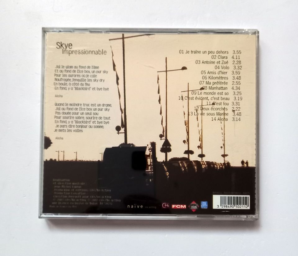 SKYE – IMPRESSIONNABLE (2003) - CD 2.EL
