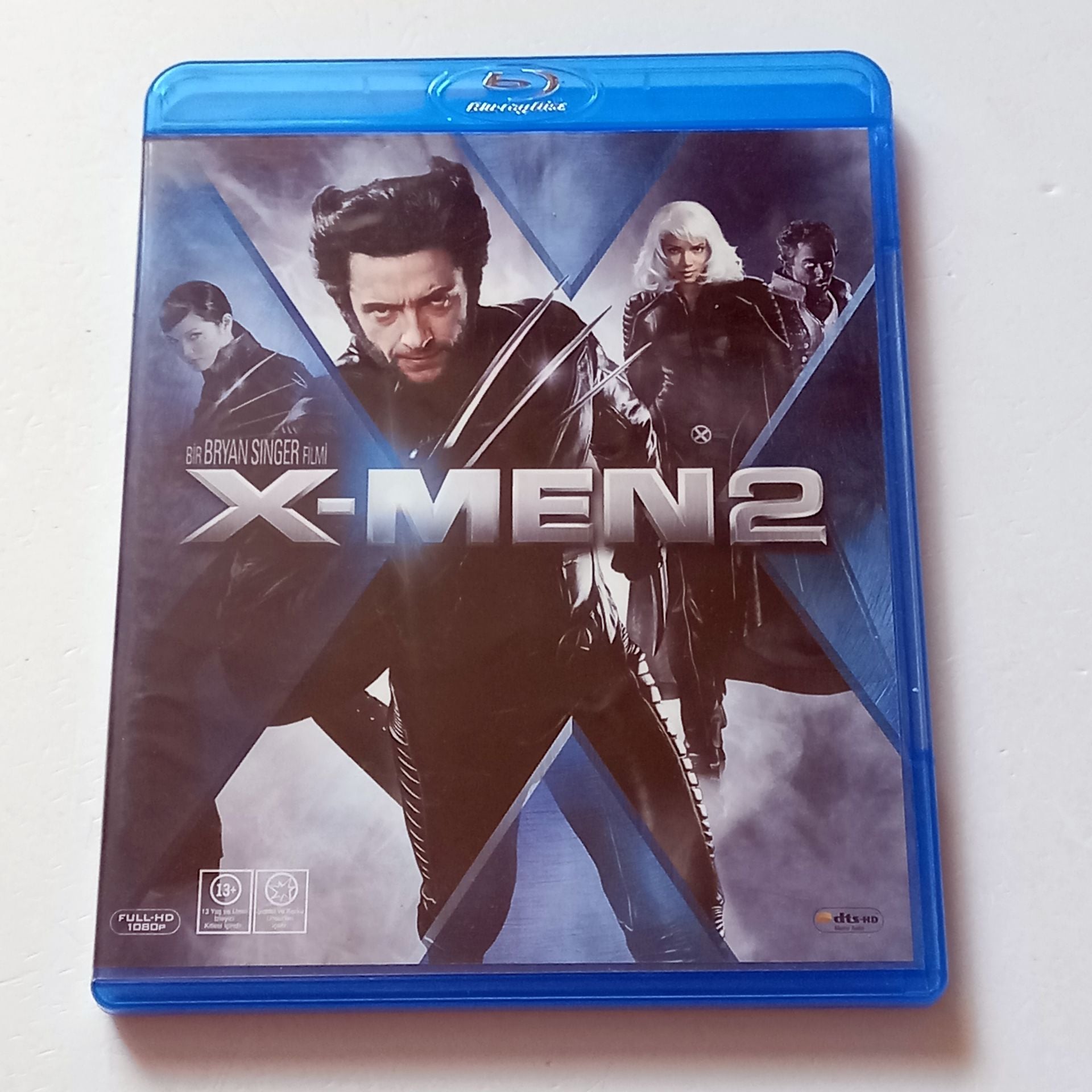 X-MEN 2 - HUGH JACKMAN, PATRICK STEWART, HALLE BERRY - YÖN.: BRYAN SINGER - BLU-RAY 2.EL