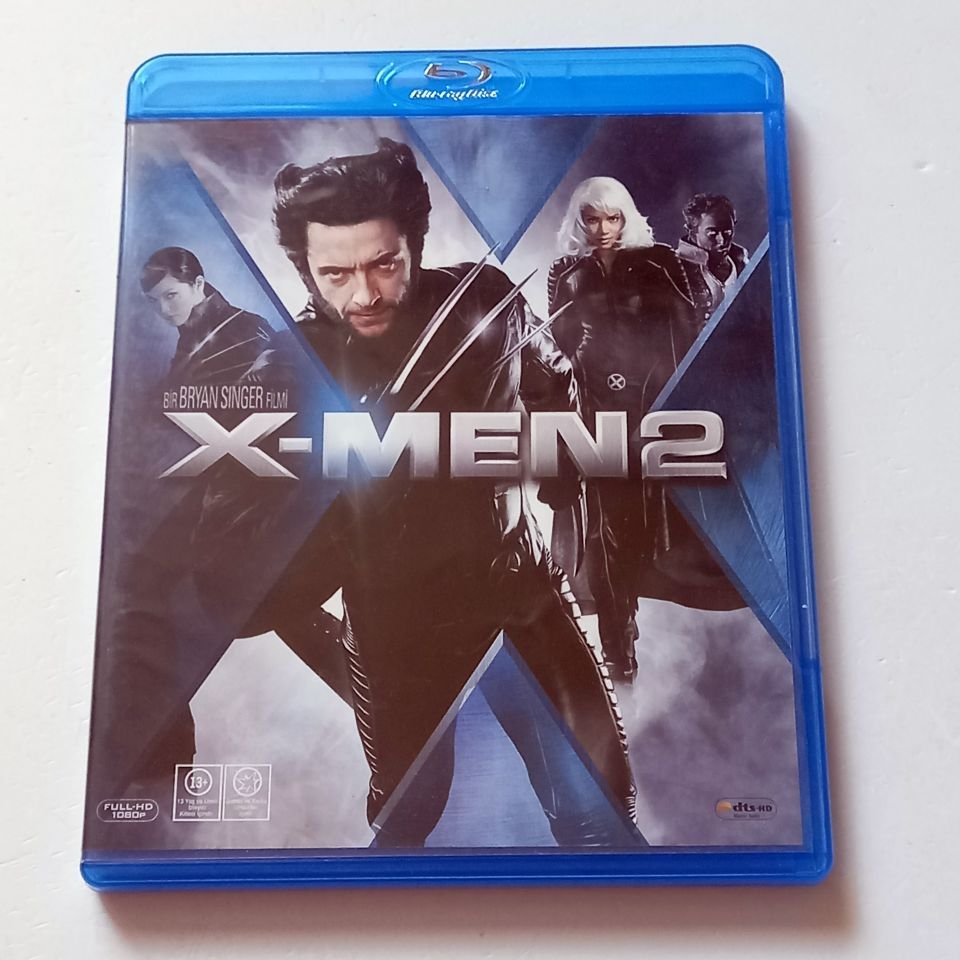 X-MEN 2 - HUGH JACKMAN, PATRICK STEWART, HALLE BERRY - YÖN.: BRYAN SINGER - BLU-RAY 2.EL