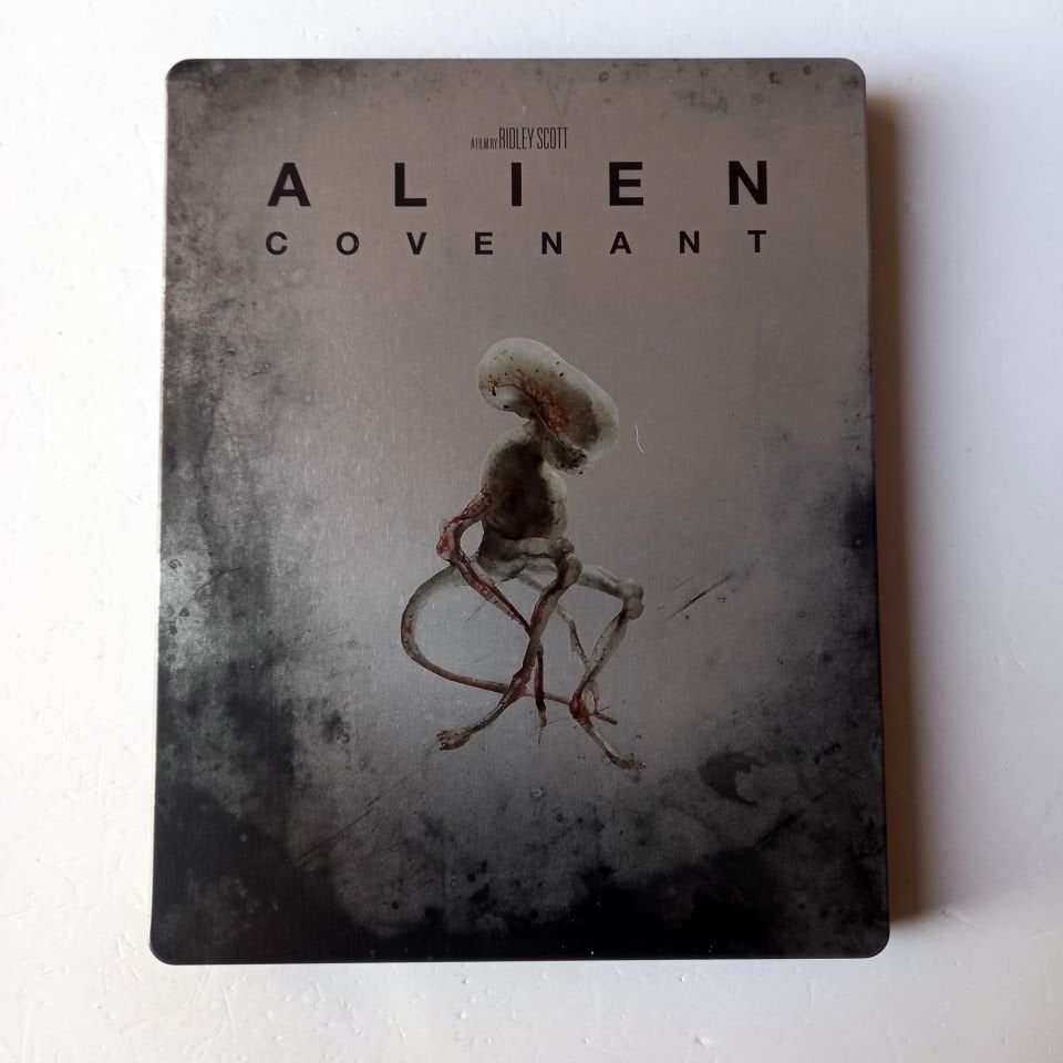 ALIEN COVENANT - MICHAEL FASSBENDER, KATHERINE WATERSTONE, BILLY CRUDUP - YÖN.: RIDLEY SCOTT - BLU-RAY 4K ULTRAHD STEELBOOK METAL KUTU 2.EL TÜRKÇE ALTYAZI YOKTUR