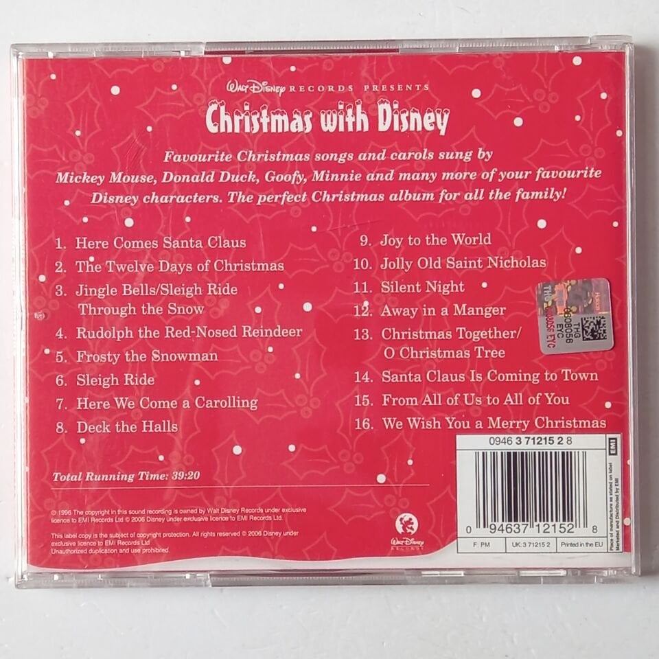 CHRISTMAS WITH DISNEY (1996) - CD 2.EL