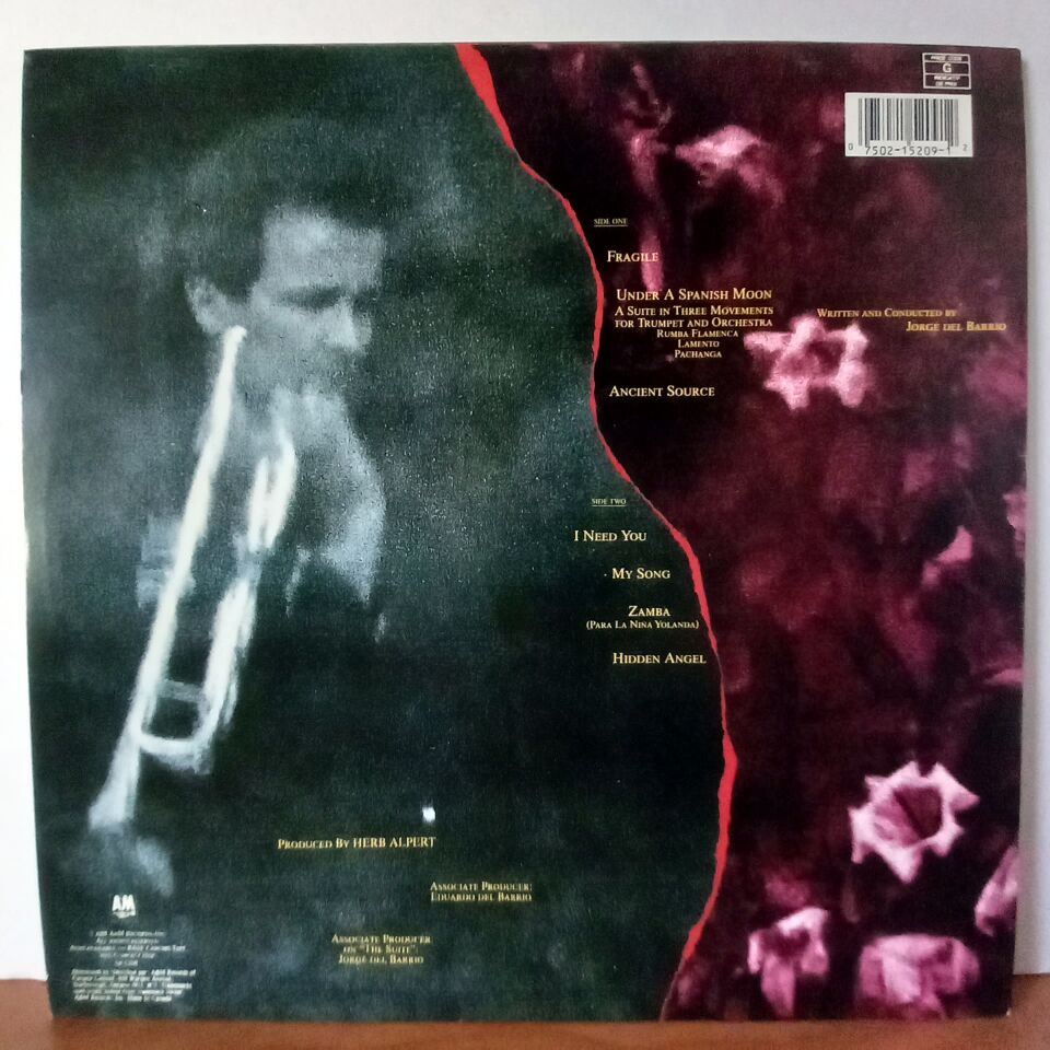 HERB ALPERT – UNDER A SPANISH MOON (1988) - LP 2.EL PLAK