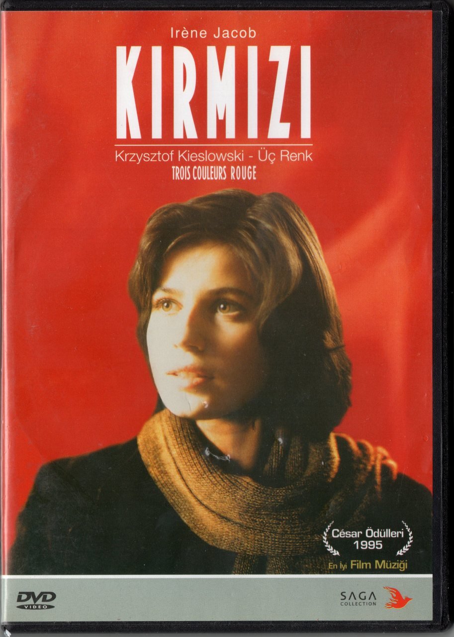 KIRMIZI - TROIS COULEURS ROUGE - IRÈNE JACOB - JEAN-LOUIS TRINTIGNANT - KRZYSZTOF KIESLOWSKI - 2DVD 2.EL