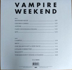 VAMPIRE WEEKEND - VAMPIRE WEEKEND (2008) - LP PLAK SIFIR