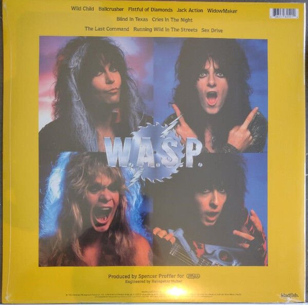 W.A.S.P. (WASP) - THE LAST COMMAND (1984) - LP 2023 HALF SPEED MASTERED REISSUE SIFIR PLAK