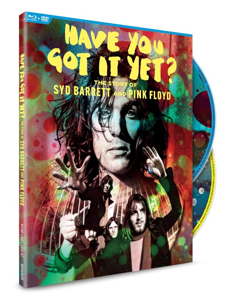 PINK FLOYD & SYD BARRETT - HAVE YOU GOT IT YET (2024) - BLU-RAY & DVD DIGIPACK AMBALAJINDA SIFIR