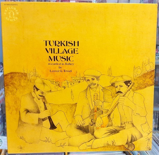 TURKISH VILLAGE MUSIC - LAXMI G. TEWARI - PLAK 2.EL