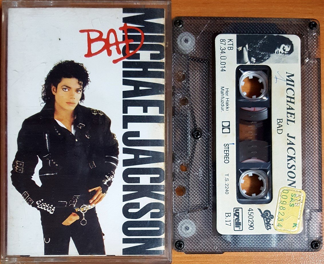 MICHAEL JACKSON - BAD (1987) UZELLİ KASET 2.EL