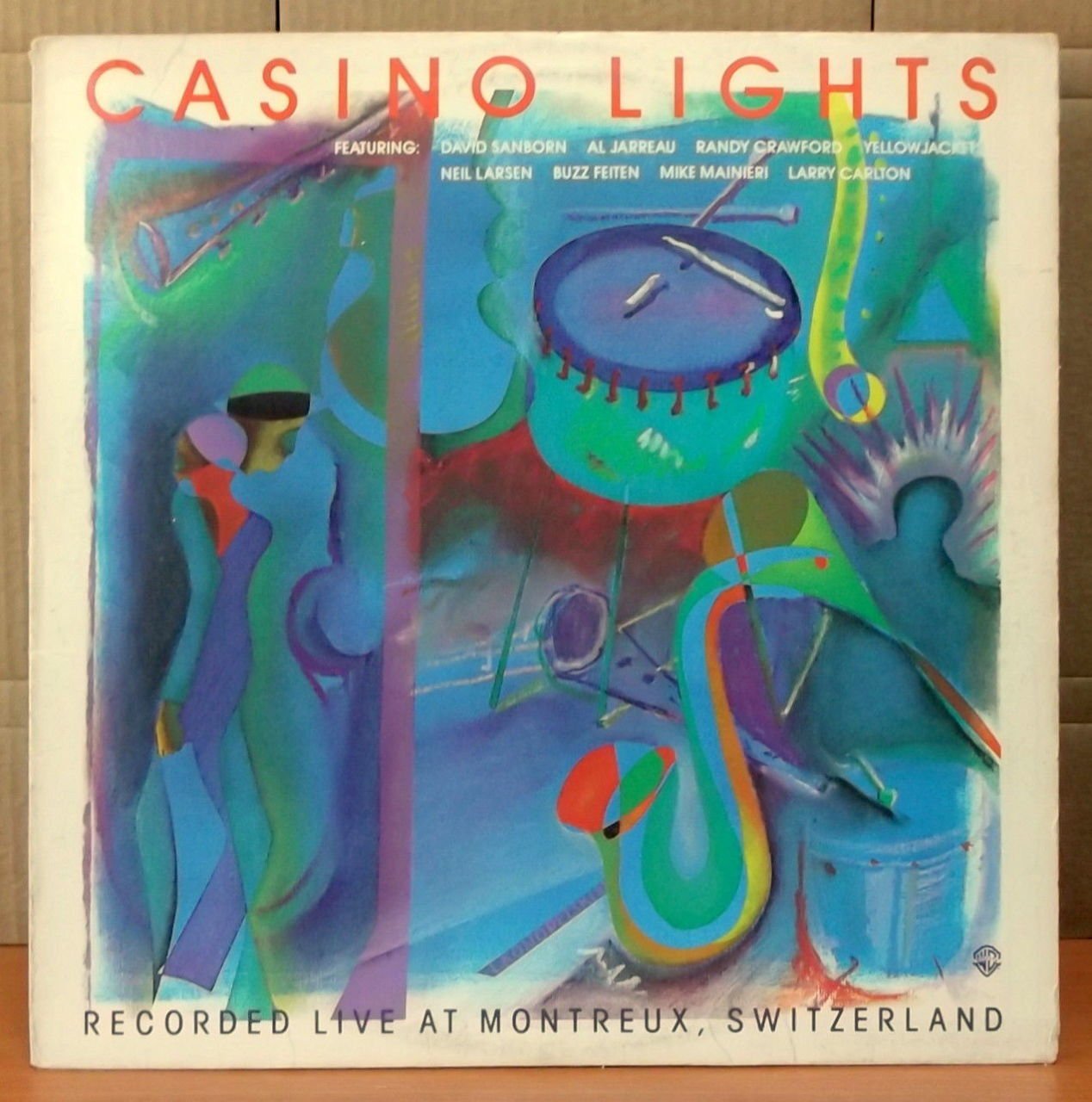 CASINO LIGHTS Live - SANBORN JARREAU LP 2.EL