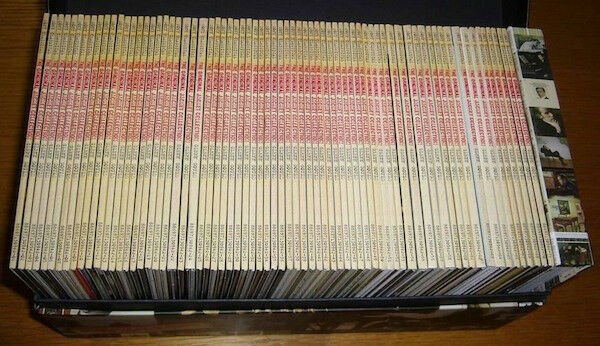 GLENN GOULD - COMPLETE ORIGINAL JACKET COLLECTION (2007) - 80 CD BOX SET ÇOK TEMİZ 2.EL