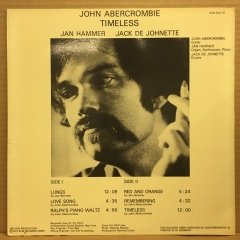 JOHN ABERCORMBIE - TIMELESS (JAN HAMMER, JACK DE JOHNETTE) 1975 ECM 2.EL PLAK