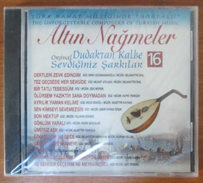 MUSTAFA ORUÇ - ALTIN NAĞMELER 16 - CD 2.EL