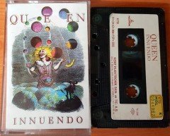 QUEEN - INNUENDO (1991) KENT CASSETTE MADE IN TURKEY ''USED'' PAPER LABEL