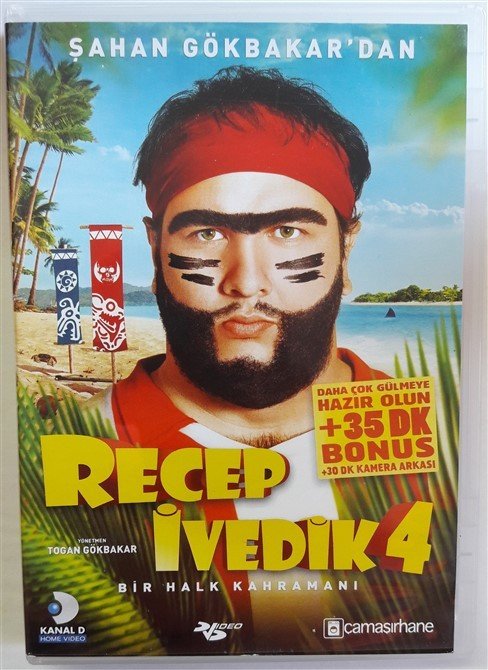 RECEP İVEDİK 4 - ŞAHAN GÖKBAKAR - TOGAN GÖKBAKAR - DVD 2.EL