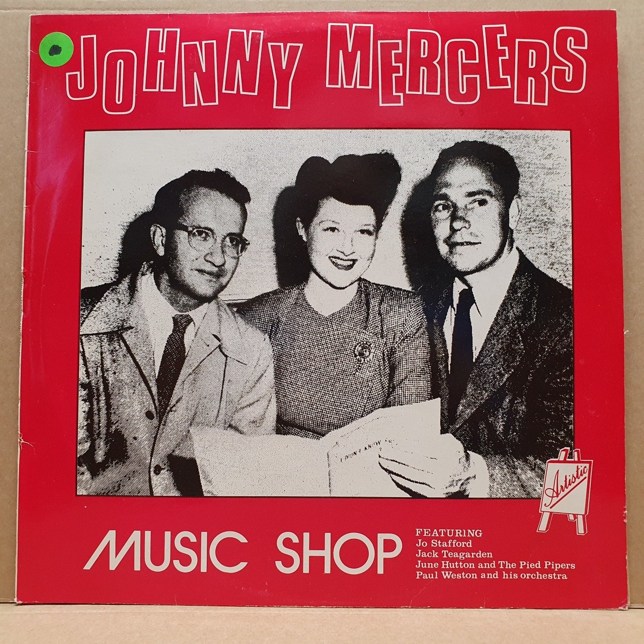 JOHNNY MERCERS - MUSIC SHOP (1982) - LP 2.EL PLAK