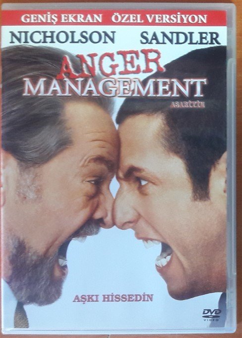 ANGER MANAGEMENT - JACK NICHOLSON - ADAM SANDLER - DVD 2.EL
