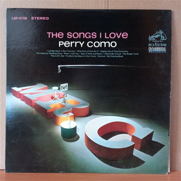 PERRY COMO – THE SONGS I LOVE (1963) - LP 2.EL PLAK