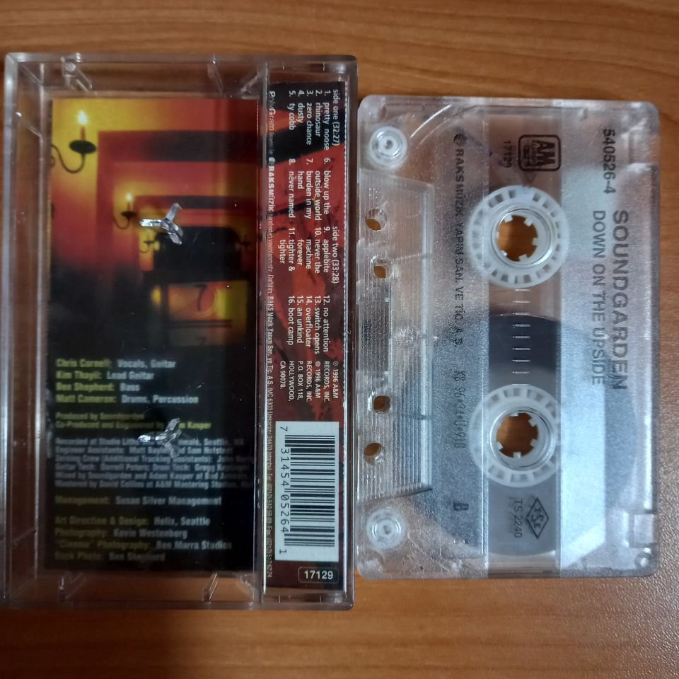 SOUNDGARDEN - DOWN ON THE UPSIDE (1996) - KASET 2.EL