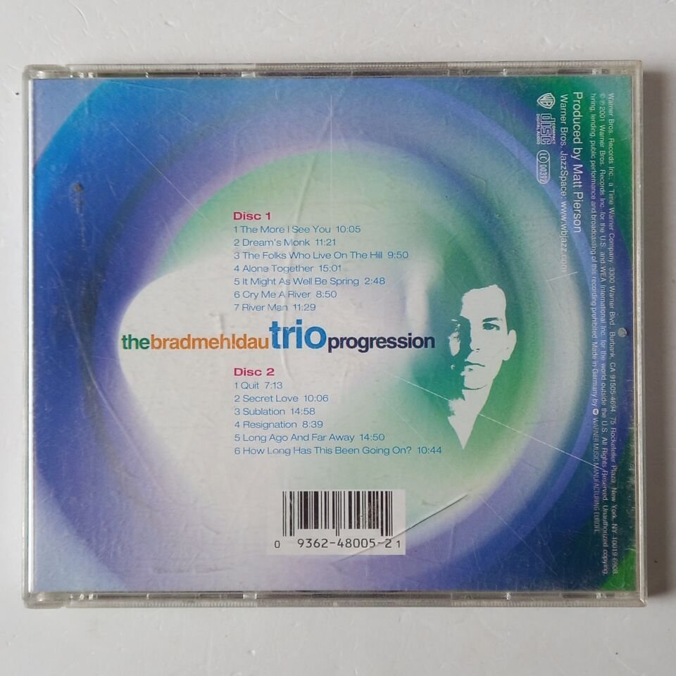 BRAD MEHLDAU TRIO – PROGRESSION: ART OF THE TRIO, VOLUME 5 (2001) - 2CD 2.EL