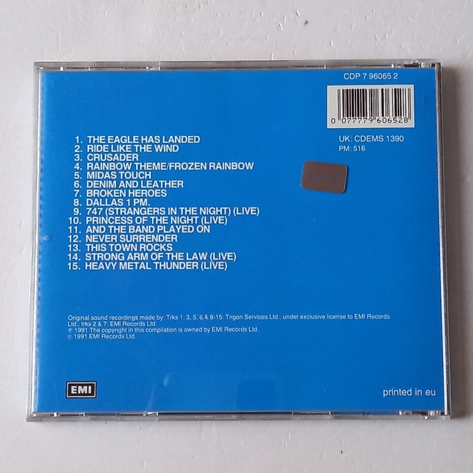 SAXON – BEST OF SAXON (1991) - CD 2.EL