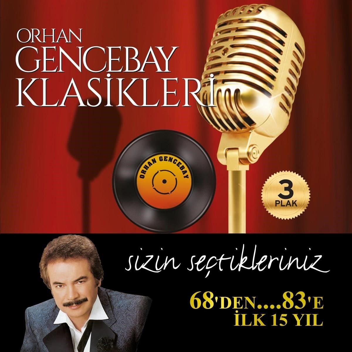 ORHAN GENCEBAY - KLASİKLERİ VOL1 / 1968-1983 - 3LP 2022 BASIM SIFIR PLAK