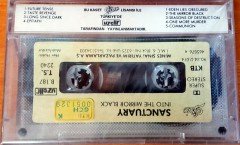 SANCTUARY - INTO THE MIRROR BLACK (1990) UZELLI CASSETTE MADE IN TURKEY ''NEW'' PAPER LABEL''