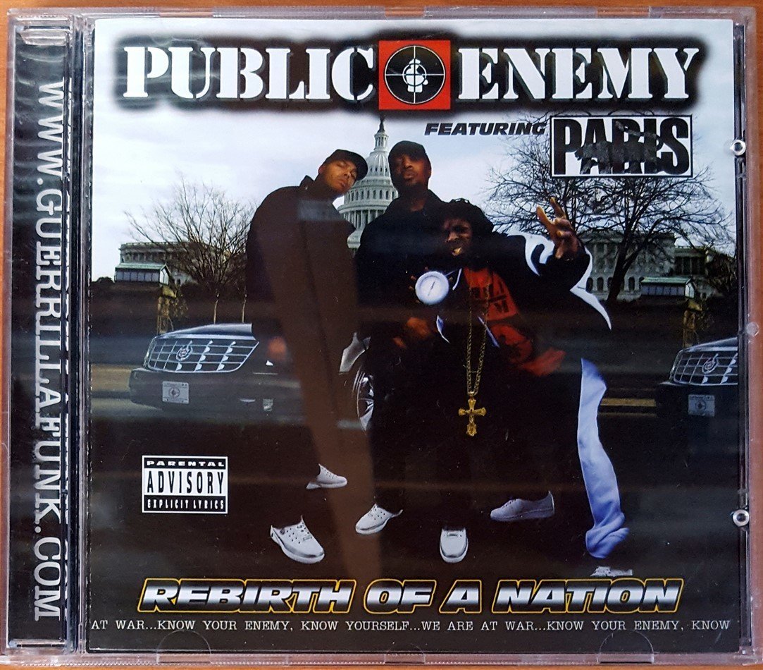 PUBLIC ENEMY FEAT. PARIS - REBIRTH OF A NATION CD 2.EL