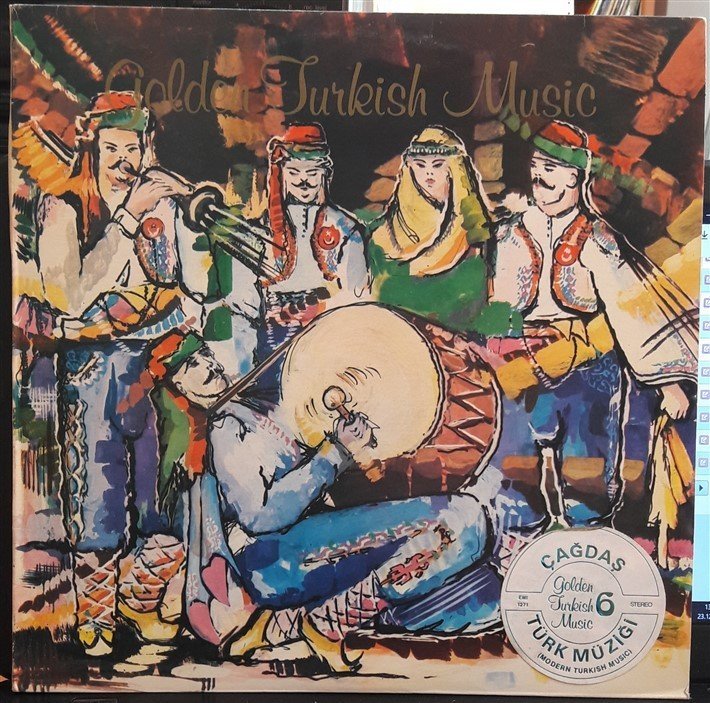 GOLDEN TURKISH MUSIC VOL.6 ÇAĞDAŞ TÜRK MÜZİĞİ - LP 2.EL