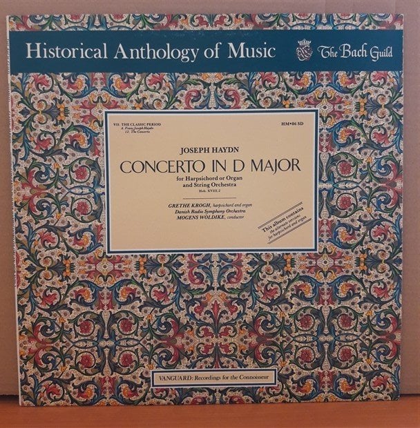 HAYDN: CONCERTO IN D MAJOR FOR HARPSICHORD OR ORGAN AND STRING ORCHESTRA - LP 2.EL PLAK