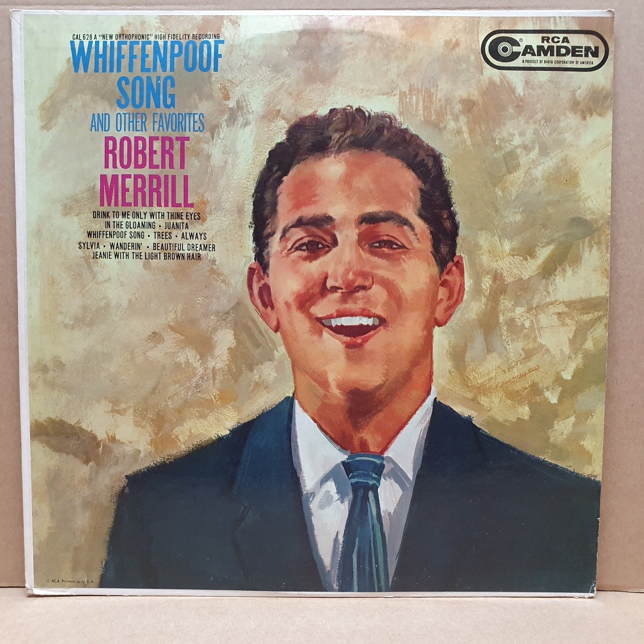 ROBERT MERRILL - WHIFFENPOOF SONG AND OTHER FAVORITES - LP 2.EL PLAK