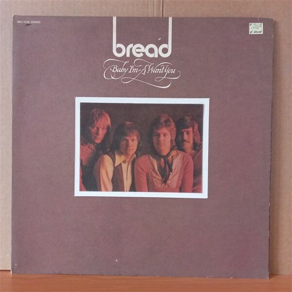 BREAD – BABY I'M-A WANT YOU (1972) - LP 2.EL PLAK