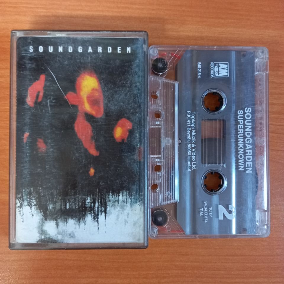 SOUNDGARDEN - SUPERUNKNOWN (1994) - KASET 2.EL