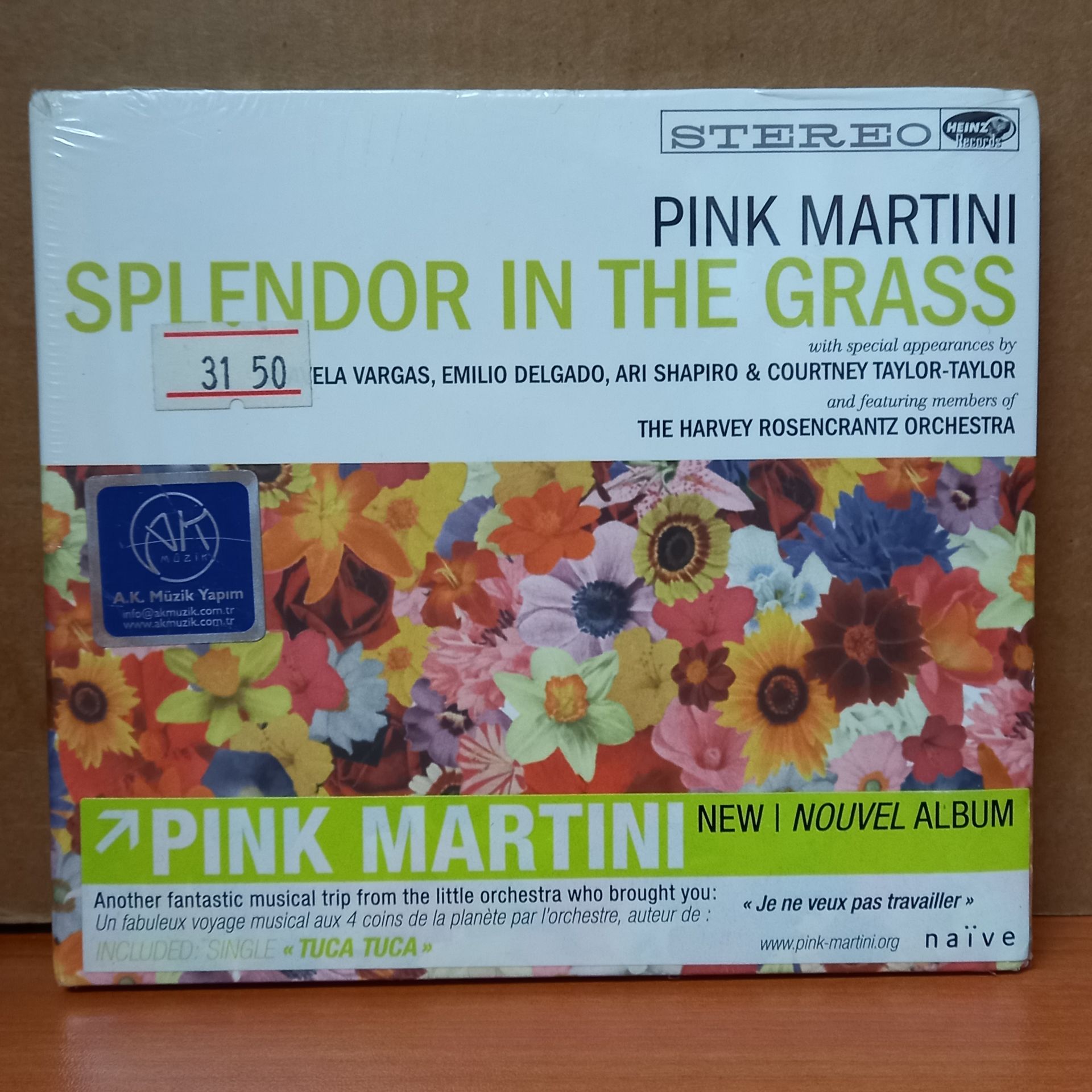 PINK MARTINI – SPLENDOR IN THE GRASS (2009) - CD SIFIR