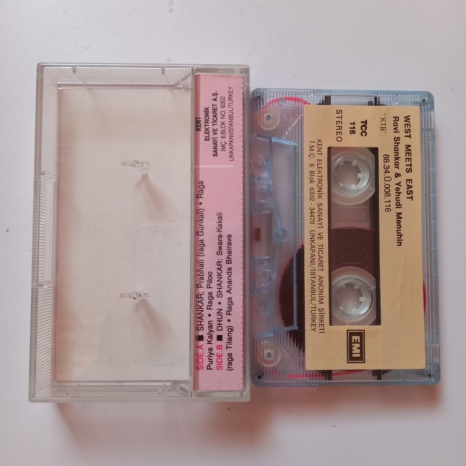 RAVI SHANKAR & YEHUDI MENUHIN - WEST MEETS EAST (1988) - KASET 2.EL