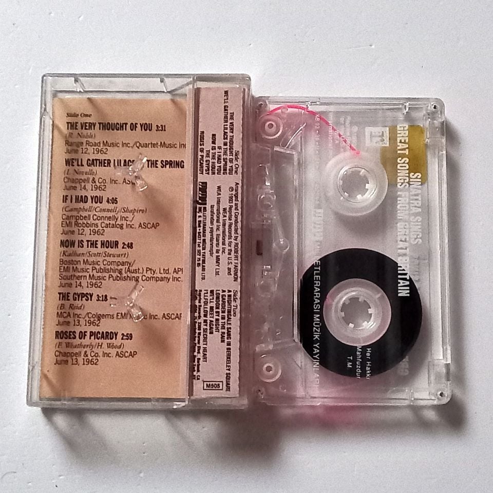 FRANK SINATRA - SINATRA SINGS GREAT SONGS FROM GREAT BRITAIN (1993) - KASET 2.EL